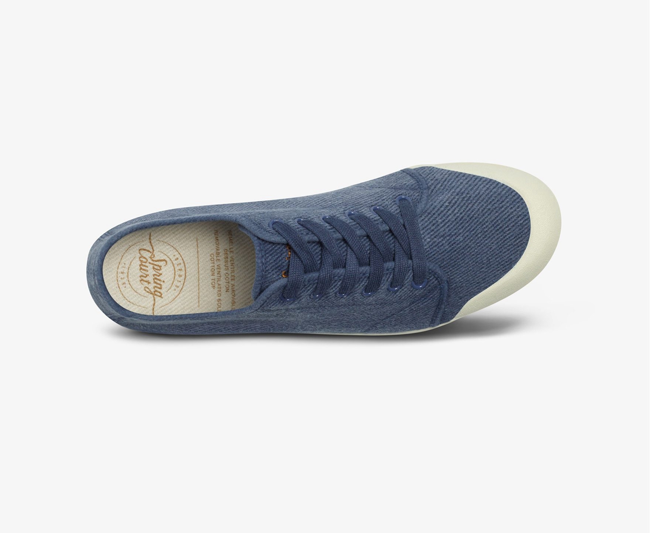 Spring Court G2 WASHED Men's Trainers Blue | South Africa-51VBCYIRK